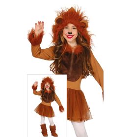 Löwin kinder kostüm7-9 jahre