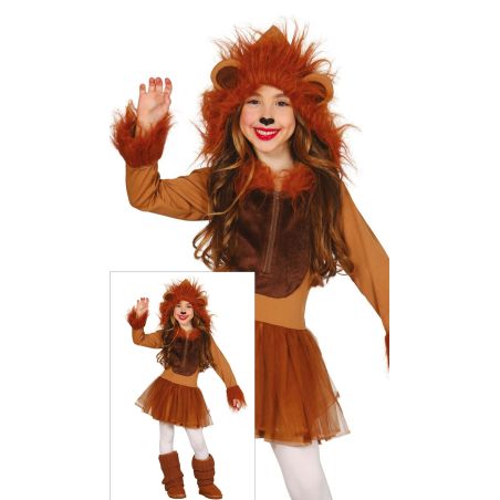 Löwin kinder kostüm7-9 jahre