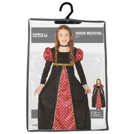 Mittelalterliche Königin 7-9 Jahre