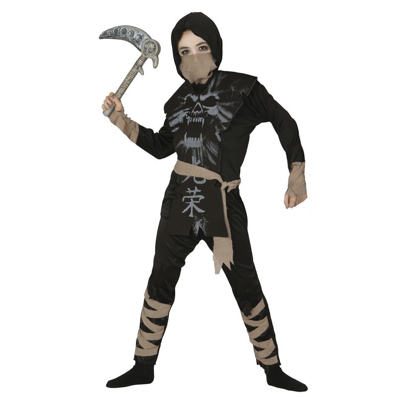 Power Ninja Kinderkostüm, 5-6 Jahre