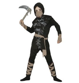 Power Ninja Kinderkostüm, 7-9 Jahre