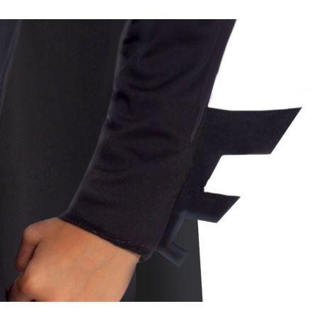 Schwarzer held kinder kostüm 10-12 jahre