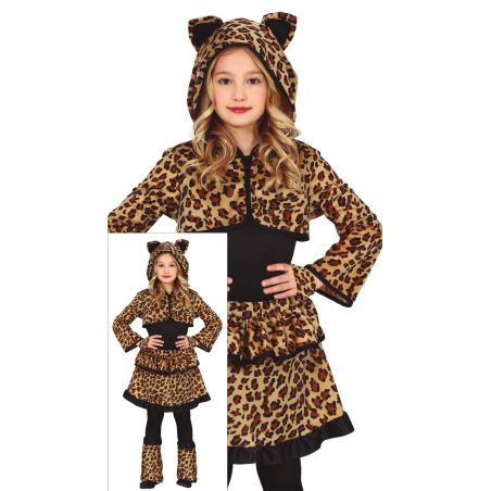 Leopard 5 6 jahre kinder kostüm