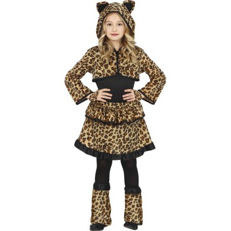 Leopard 5 6 jahre kinder kostüm