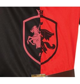 ROTER RITTER KINDER KOSTÜM 7-9 Jahre