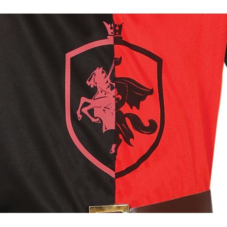 ROTER RITTER KINDER KOSTÜM 7-9 Jahre