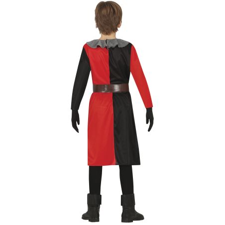 ROTER RITTER KINDER KOSTÜM 7-9 Jahre