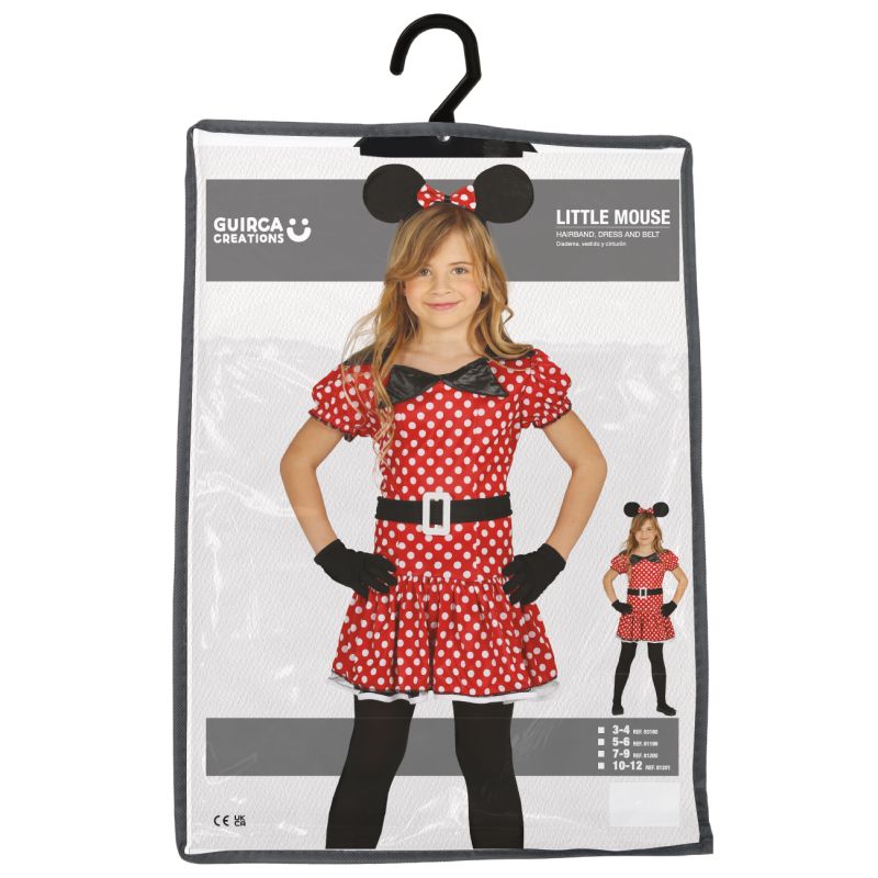 Süße Maus Kinderkostüm5-6 Jahre