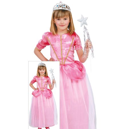 MÄRCHEN PRINZESSIN KINDER KOSTÜM5-6 JAHRE