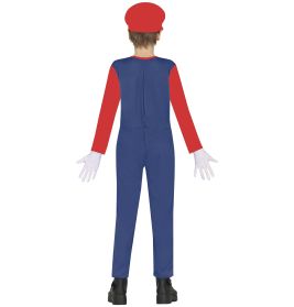 Super klempner kinder kostüm 5-6 jahre