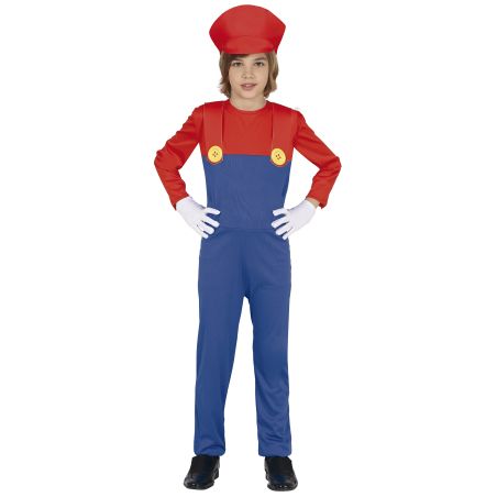 Super klempner kinder kostüm 10-12 jahre