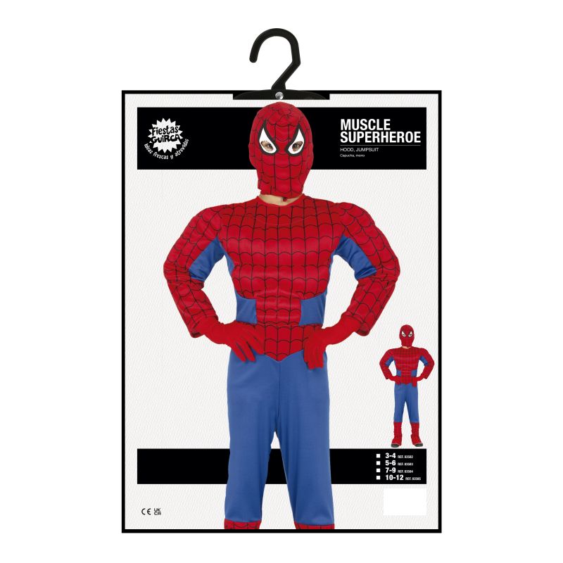 Muskel Superheld 7-9 Jahre