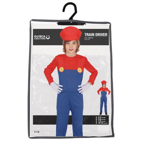 Super klempner kinder kostüm 7-9 jahre