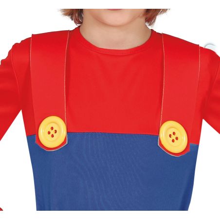 Super klempner kinder kostüm 7-9 jahre