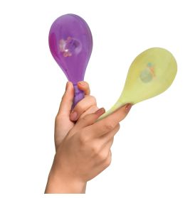 Maracas mit Licht 15 cm, sortiert