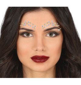 Silbersterne Strasssteine fürs Gesicht, selbstklebend