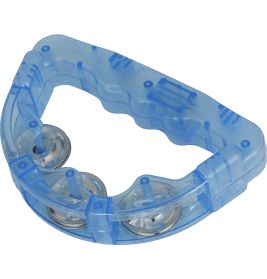 Tamburin mit Licht 16x15 cm, sortiert