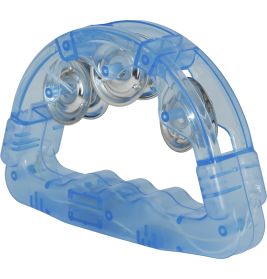 Tamburin mit Licht 16x15 cm, sortiert