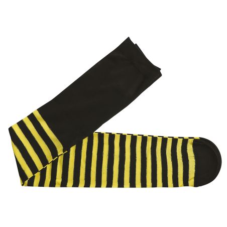 Ringelstrumpfhose gelb-schwarz Kinder