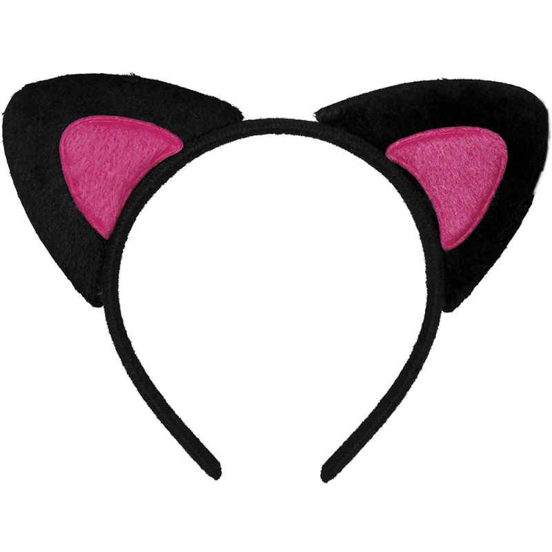 Rosa Katzenohren Haarreif, Erwachsene