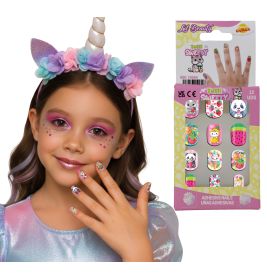 Tutti sweety Nägel f.Kinder selbstklebend, 12 stck