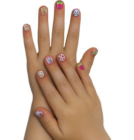 Tutti sweety Nägel f.Kinder selbstklebend, 12 stck