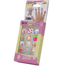 Tutti sweety Nägel f.Kinder selbstklebend, 12 stck