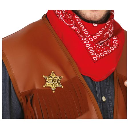 Sheriffstern aus Metall