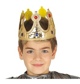 Königskrone aus Stoff für Kinder