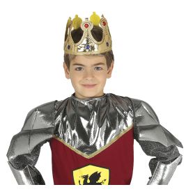 Königskrone aus Stoff für Kinder