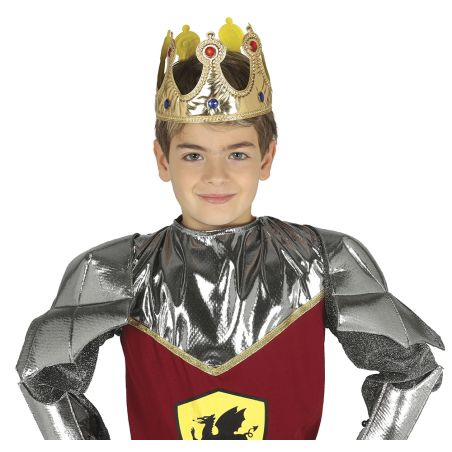 Königskrone aus Stoff für Kinder