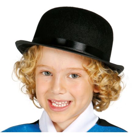 Schwarzer Melone aus Filz für Kinder