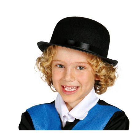 Schwarzer Melone aus Filz für Kinder