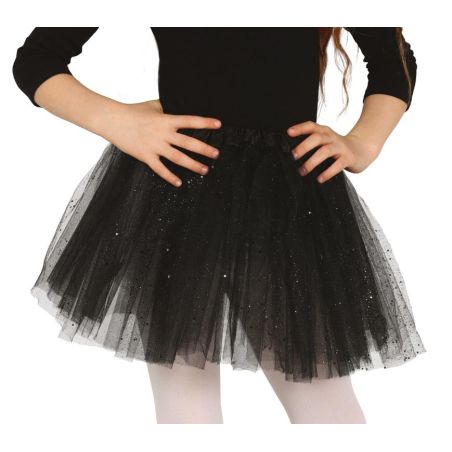 Tüllrock schwarz, Kinder