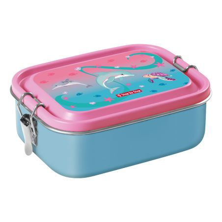 Edelstahl-Lunchbox ''Sealife''