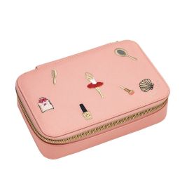 Pencil Box filled Jewellery Bo x pink
