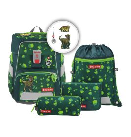 hama SPACE Schulranzen-Set 'Dino Targo' – 5-teilig – Höhenverstellbar & Leicht