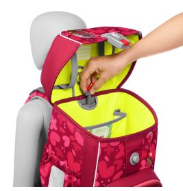 hama GIANT Schulranzen-Set Wild Horse Nora 5-teilig – Ergonomisch & Sicher (4047443539069)