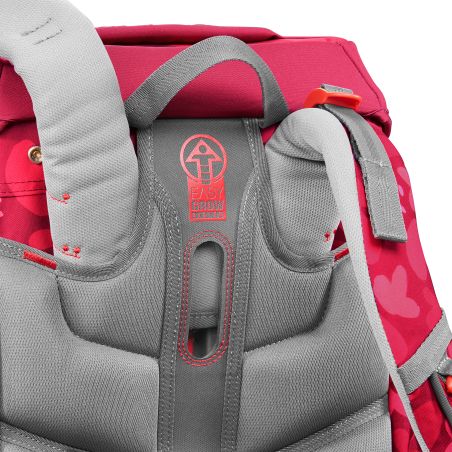 hama GIANT Schulranzen-Set Wild Horse Nora 5-teilig – Ergonomisch & Sicher (4047443539069)