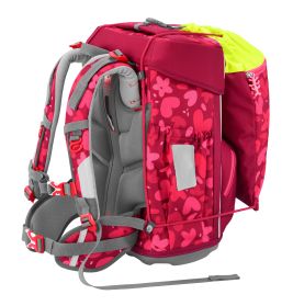 hama GIANT Schulranzen-Set Wild Horse Nora 5-teilig – Ergonomisch & Sicher (4047443539069)