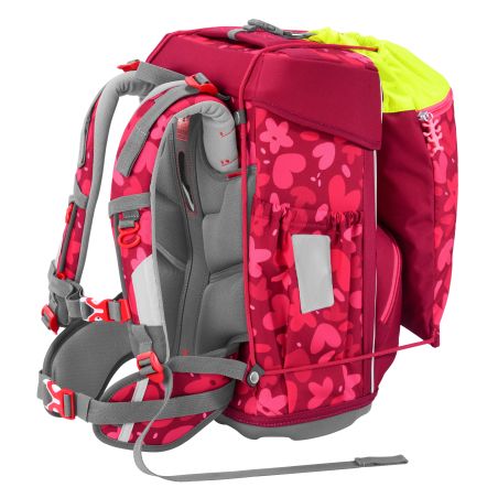 hama GIANT Schulranzen-Set Wild Horse Nora 5-teilig – Ergonomisch & Sicher (4047443539069)