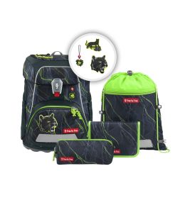 Hama® FIT Schulranzen-Set Danger Cat Chiko | Ergonomisch, 5-teilig & stylisch