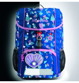 Step by Step® KID REFLECT Rucksack-Set Seashell Pearl | 3-teilig, Kita, erhöhte Sichtbarkeit