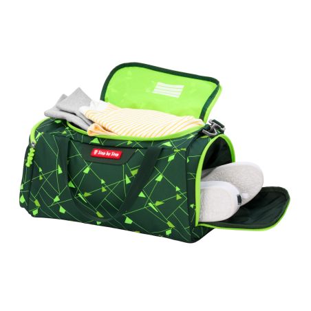 Step by Step® Sporttasche Dino Night Tyro | Cooles Dinosaurier-Motiv für Kinder