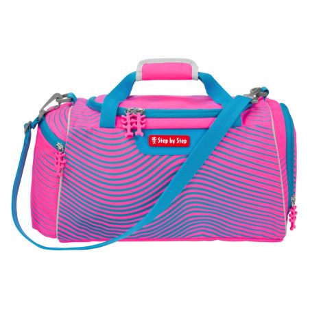 Step by Step® Sporttasche Kolibri Kaja | Farbenfroher Vogel für Mädchen Sport