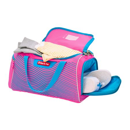 Step by Step® Sporttasche Kolibri Kaja | Farbenfroher Vogel für Mädchen Sport