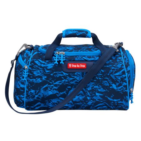 hama Sporttasche 'Manta Rio' – Cooles Manta-Design für Sport & Schwimmen – 38x20x20cm