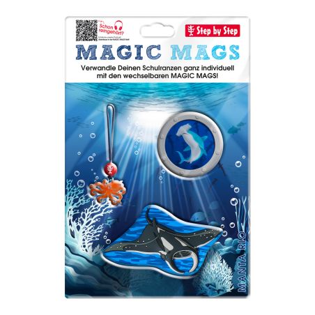 Step by Step® MAGIC MAGS Manta Rio | Schulranzen individuell gestalten