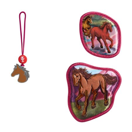Step by Step® MAGIC MAGS 'Wild Horse Nora' - Magnet-Applikation für Schulranzen
