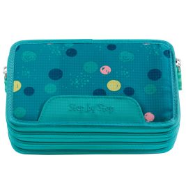 Hama XXL Mäppchen 'Turtle Josie' – 3 Fächer | Geräumiges Stifteetui für Kids